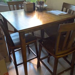 Tall Breakfast Table