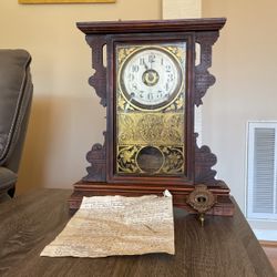 Antique Seth Thomas Clock w/letter