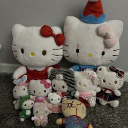 Hello Kitty Plushies