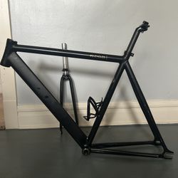 Black Fixie Frame (best Offer Takes It)