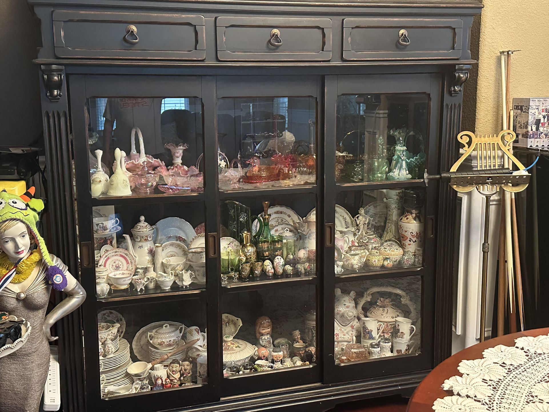Curio Or China Cabinet