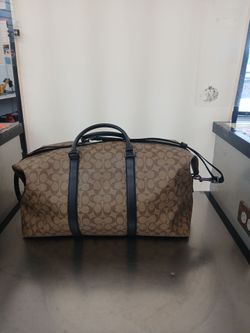 Coach Signature Duffle Weekender Bag