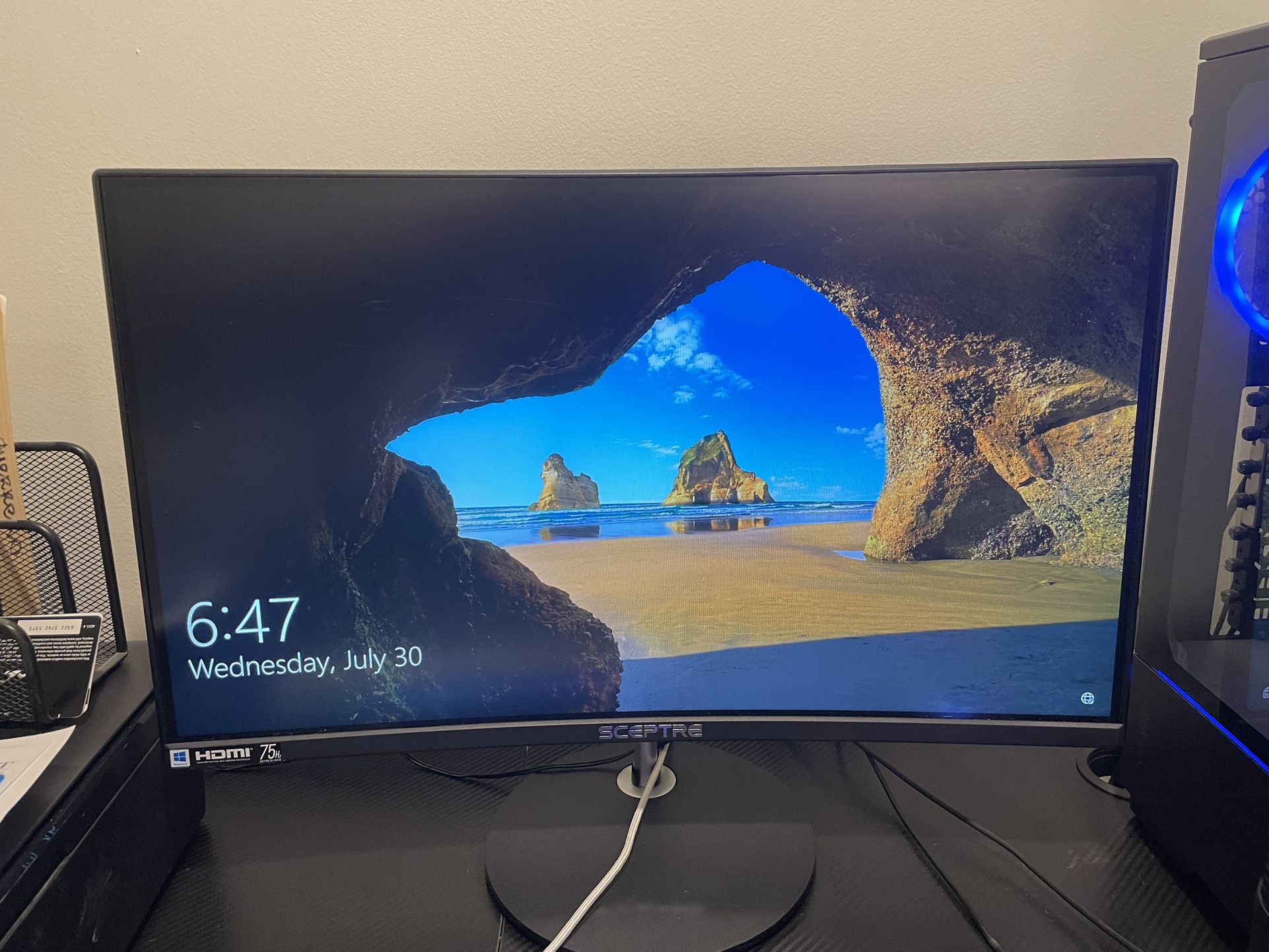Sceptre 75hz Monitor