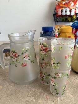 Flower Glass Set