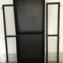 IKEA Bookshelf With Glass Doors