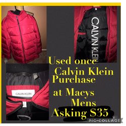 Calvin Puffy Jacket 