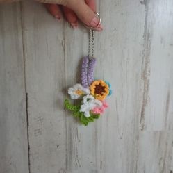 Cute Handmade Crochet Keychain | Cute Car Keychain| Gift For Girls 