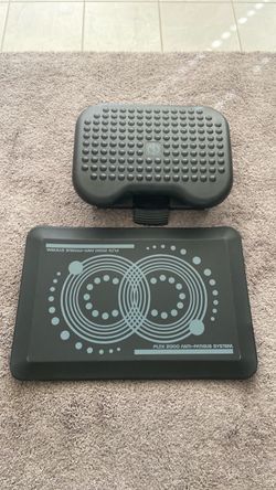 Footrest and anti fatigue mat