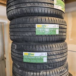 245/45/20 TBB Tires 