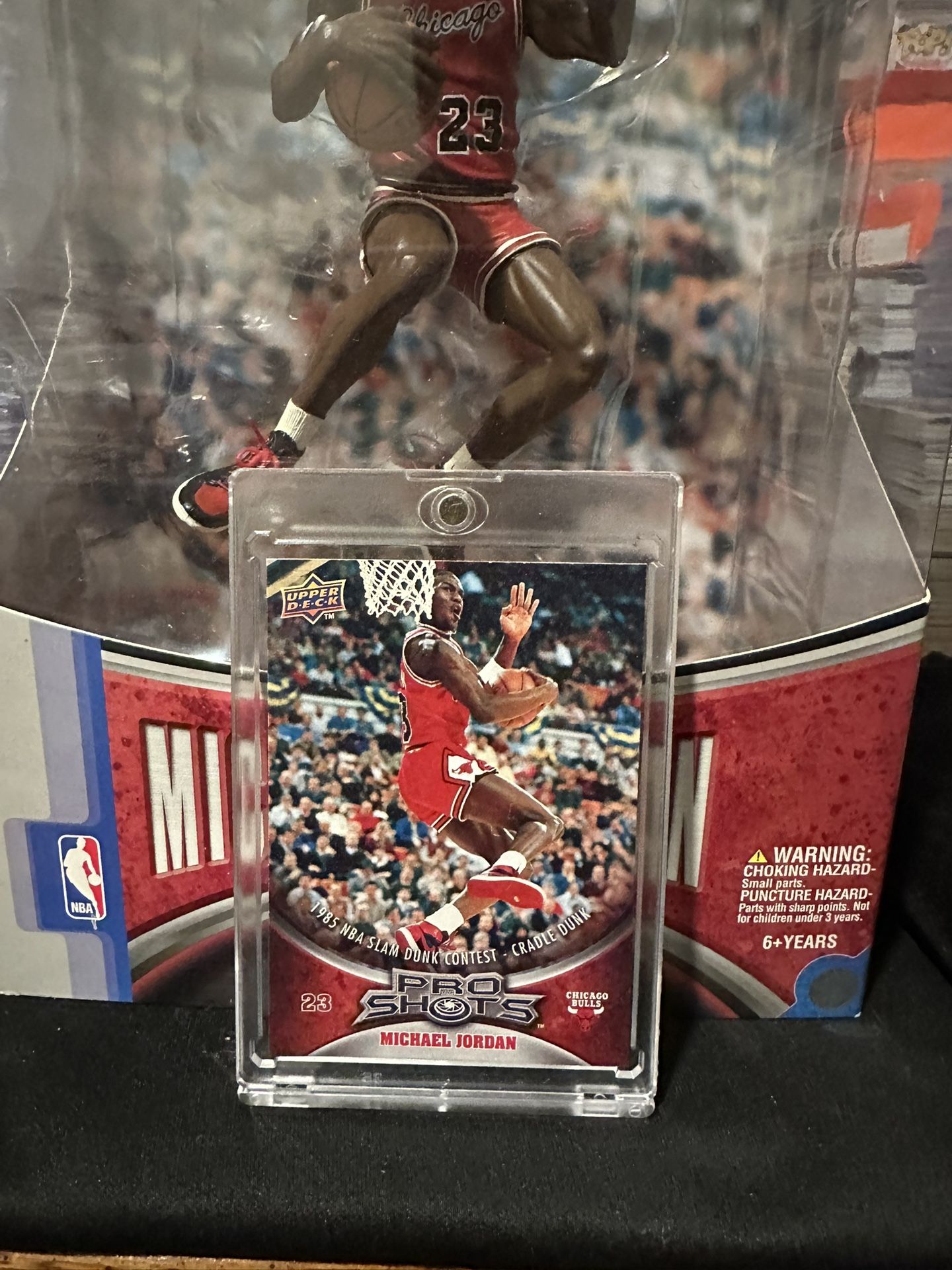 2008 Upperdeck Pro Shots With Card 1985 Rookie MJ