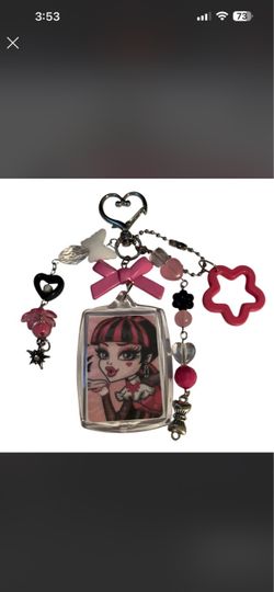 Monster high photo keychain