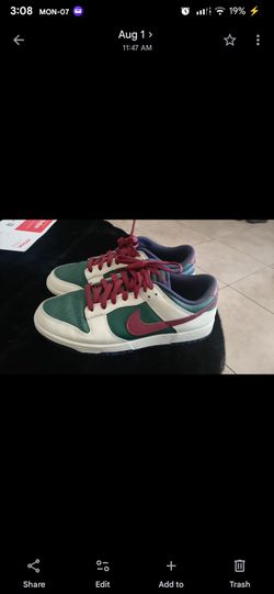 Nike dunk lows size 9.5