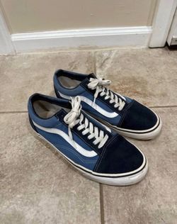 Vans Old Skool Size 10 Men’s Navy Blue Sneakers