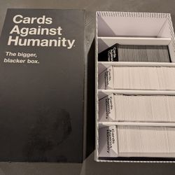 Cards Against Humanity + First Six Expansions + Bigger Blacker Box