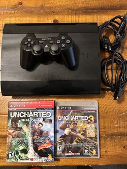 PS3 super slim uncharted trilogy