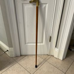 Very Stylish  Brass Horse Head Walking Cane