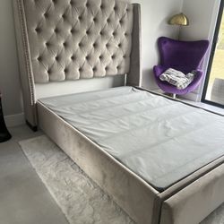 For Sale: Queen Bed with Storage - $399
