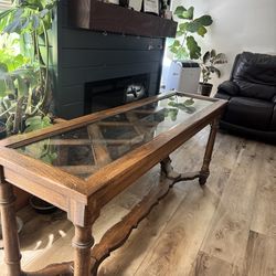 coffee glass table