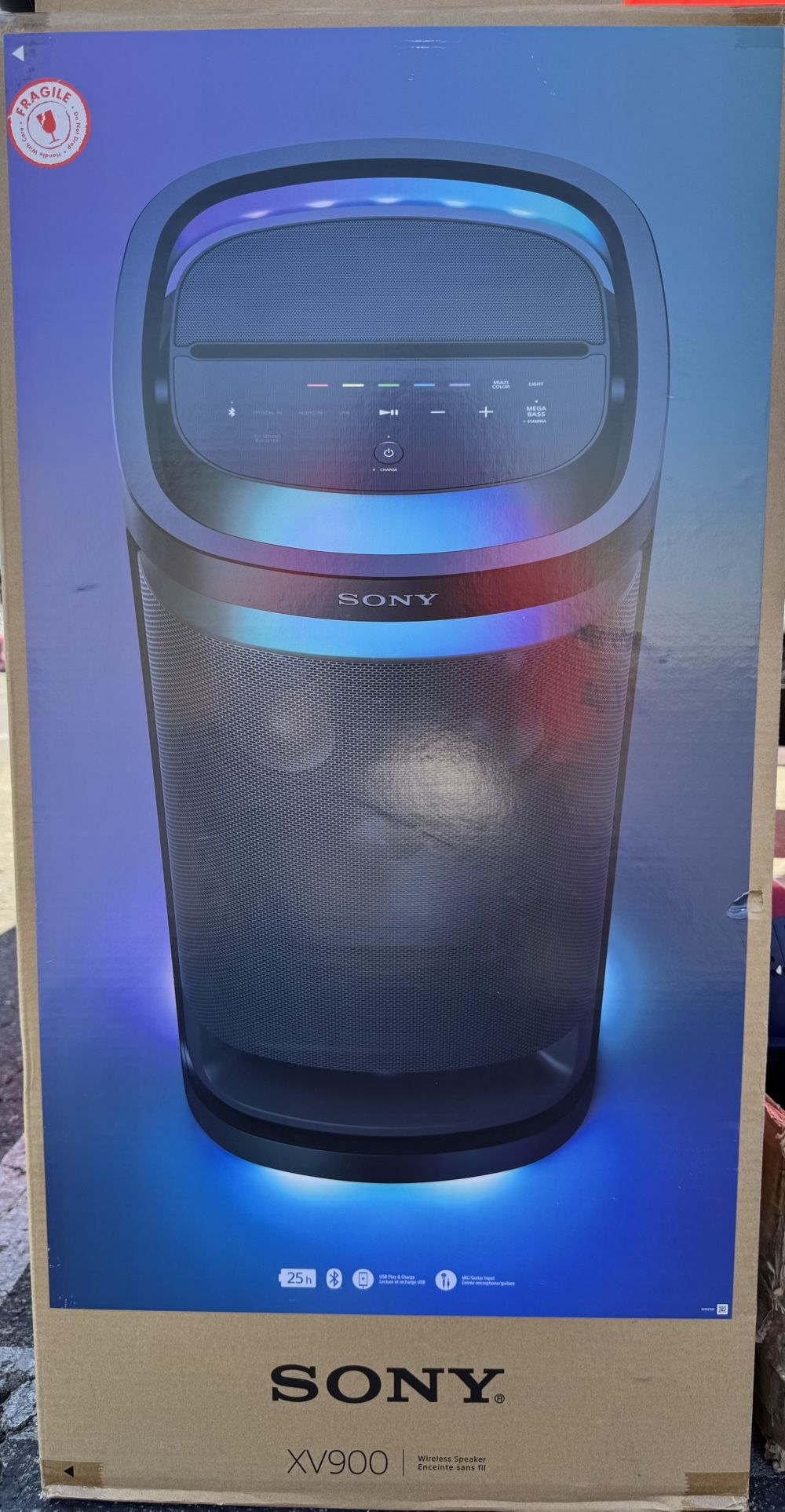 XV900 Portable Bluetooth® Wireless Party Speaker