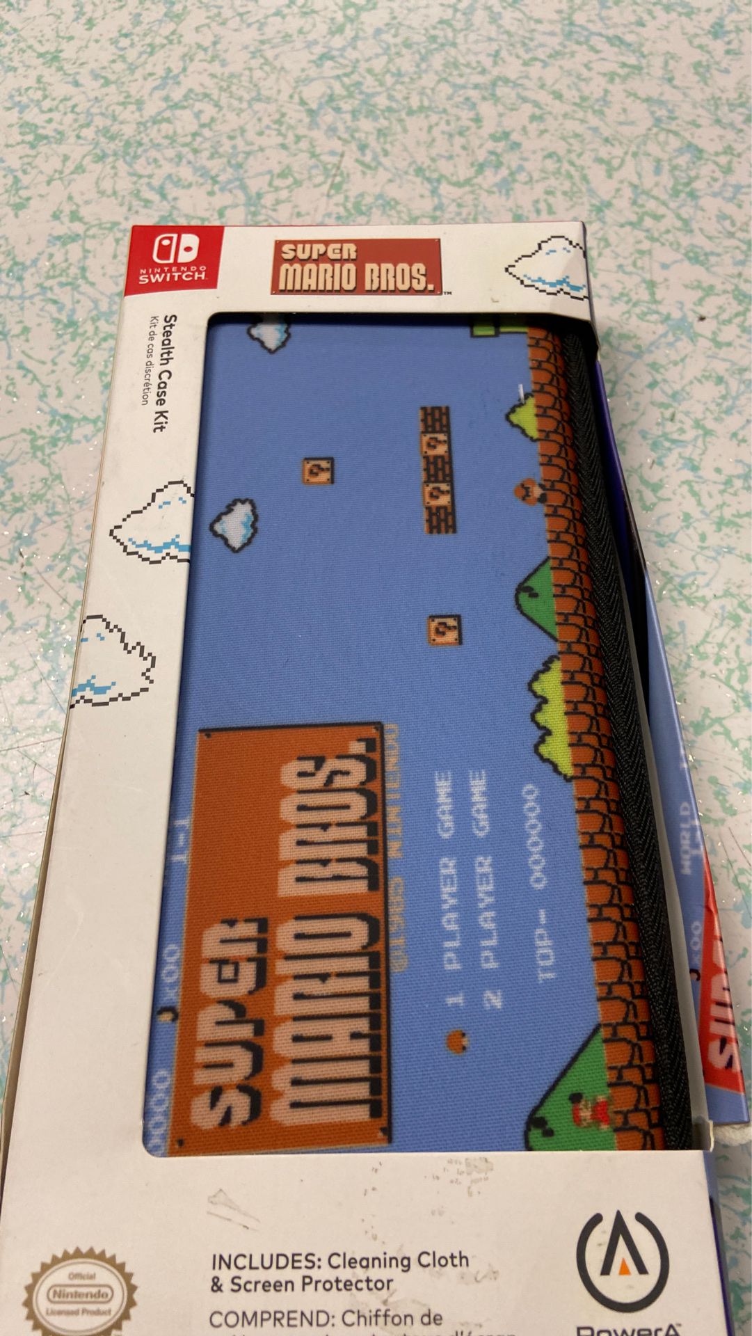 New in box . Super Mario case for Nintendo switch