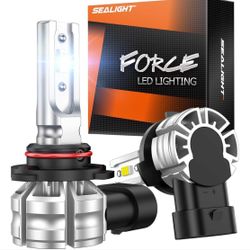 SEALIGHT® F4A 9006/HB4 LED Fog Light or DRL Bulbs 6500K White Set Of 2 