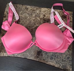 Pink Victoria Secret Push Up Bra