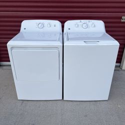 GE WASHER AND GAS DRYER 