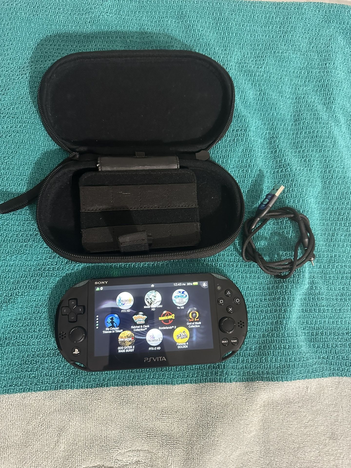 Black Modded PS Vita 2001