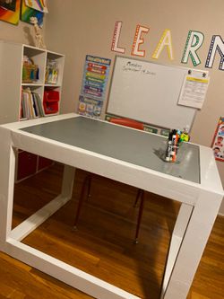 Kids school desk. Custom made to your needs!