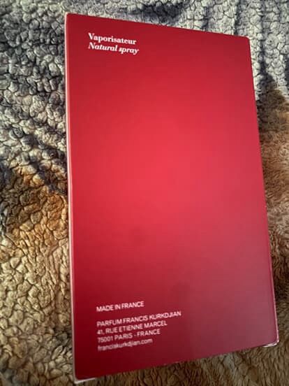 Maison Francis Kurkdjian Baccarat Rouge 540