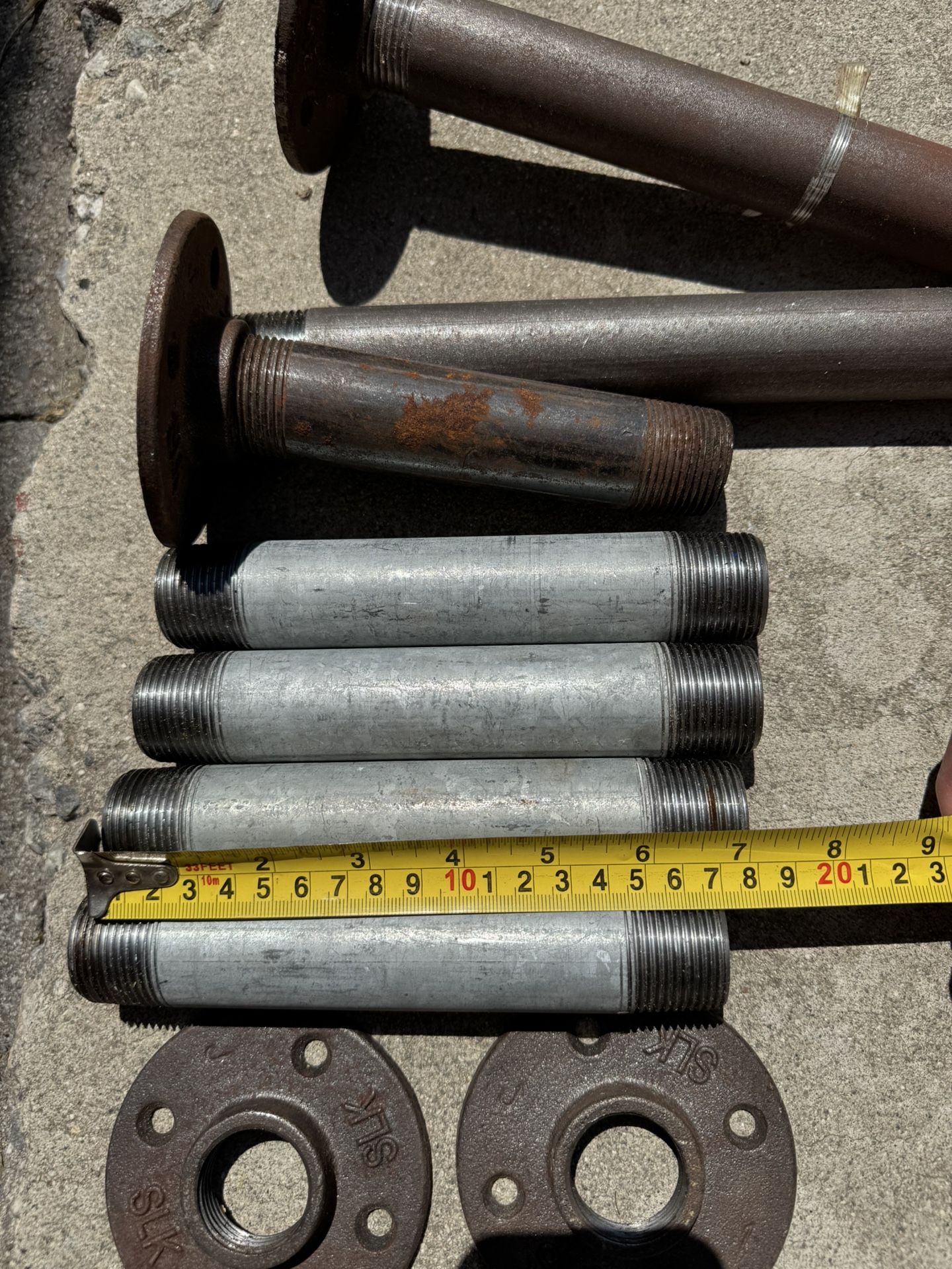 Cast Iron Pipes and Steel Pipes