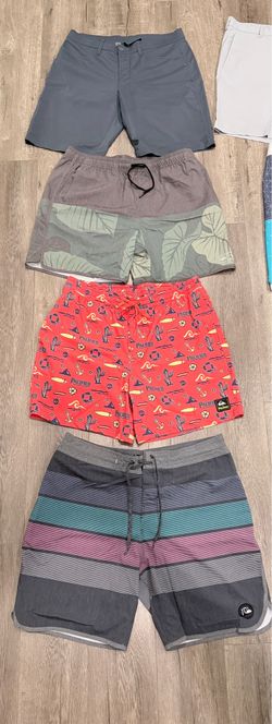 Men’s Name Brand Shorts bundle  | Quiksilver • Hurley • RVCA • adidas • Express |