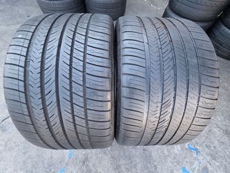 2 USED TIRES MICHELIN 305/35/20