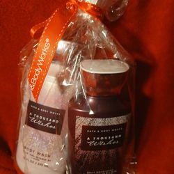 New Bath And Body WorksA Thousand Wishes Pink