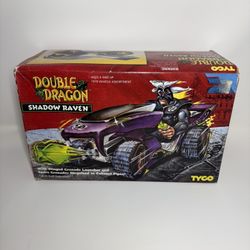 VINTAGE 1993 DOUBLE DRAGON SHADOW RAVEN BY TYCO. GRENADE LAUNCHER