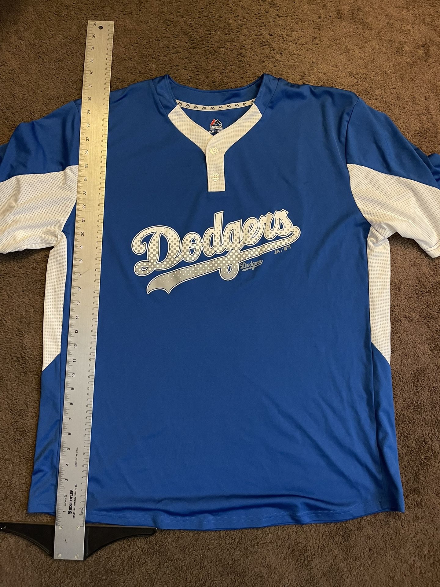 Majestic Dodgers Jersey Sz 2XL World Series