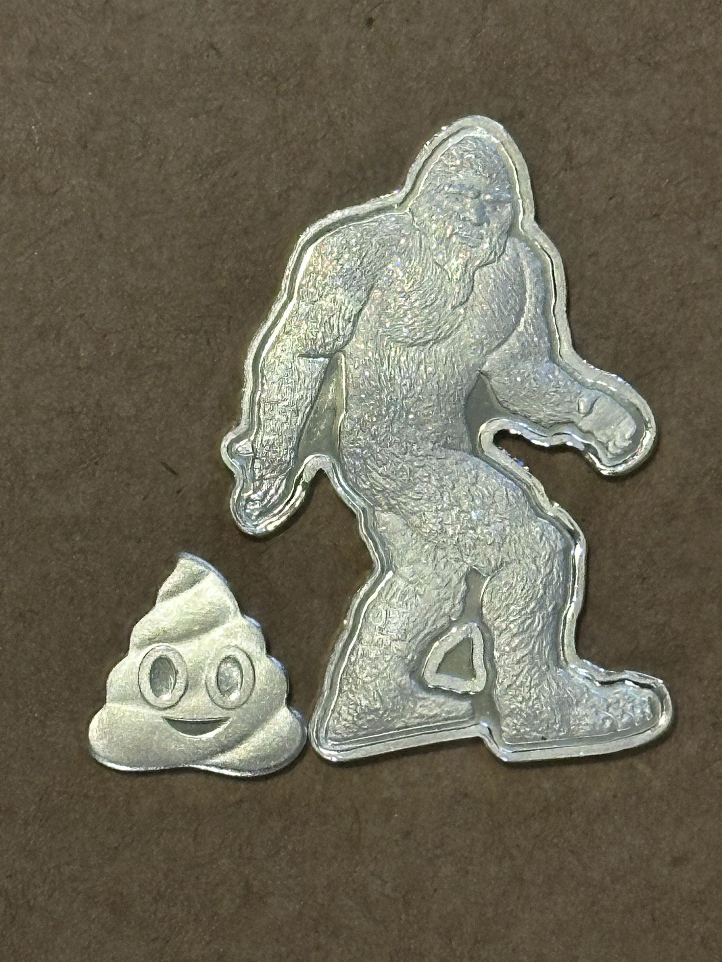 Sasquatch And Scat .999 Silver Bars
