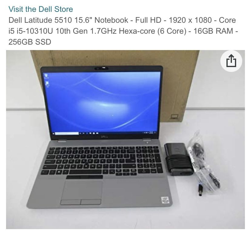 Laptop Dell Latitude 5510 new laptops Christmas Specials Se Habla Español