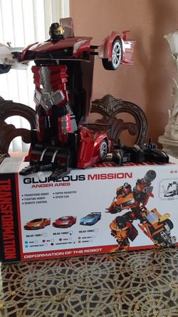 Remote control car transform Robot