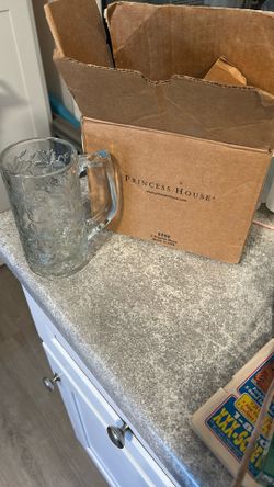 Princess House Crystal Mugs