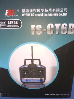 CT6B 2.4GHz 6 Channel Transmitter and Receiver Radio System
