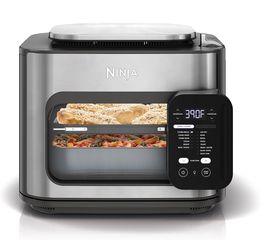 Ninja® Combi™ All-in-One Multicooker & Air Fryer, Stainless Steel, SFP701 Cooks complete family meals in 15 mins, HyperSteam + Air Fry, 14-in-1, Bake,