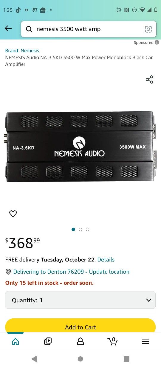 Nemesis Audio Amp 3500Watts