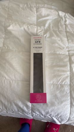 Clip in extensions darkest brown