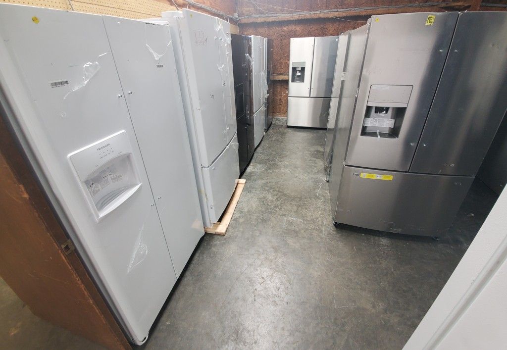 REFRIGERATORS 350 TO 1200 ALL NEW SCRATCH AND DENT " IT'S A