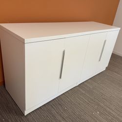 Two Section Double Door Credenza