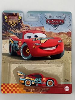 Mattel Disney Pixar Cars Race to Celebrate Lightning McQueen #95