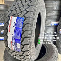 265/65R17 Atlander A/T New Set of Tires Installed and Balanced Set de Llantas Nuevas Instaladas y Balanceadas