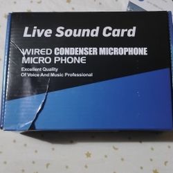 Wired Condenser Microphone 