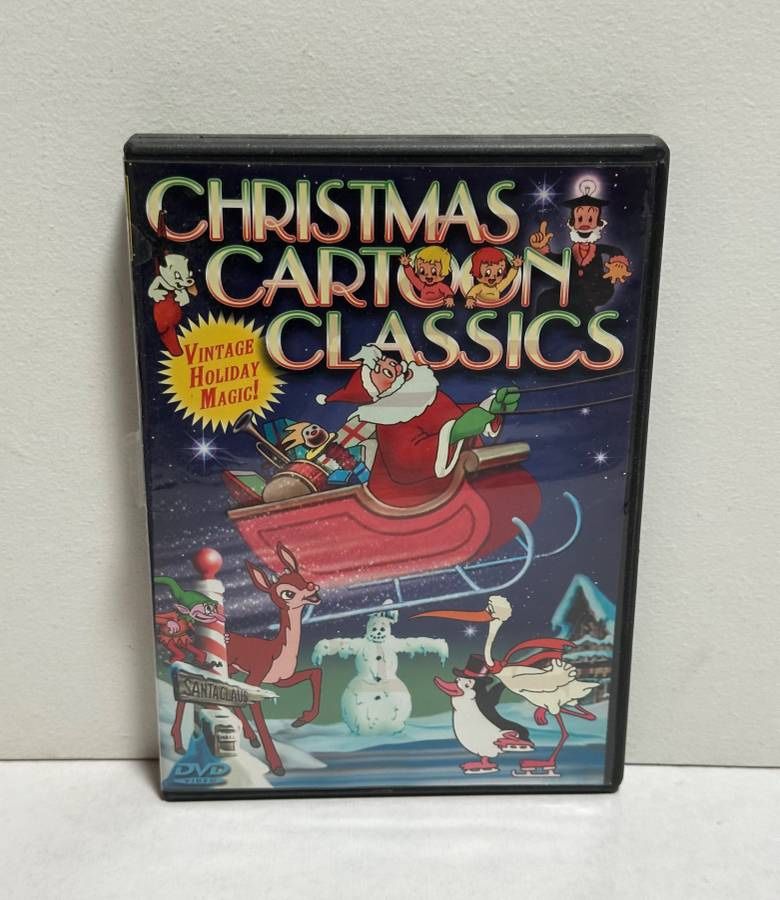Christmas Cartoon Classics 2 Hours Of Vintage Cartoons Features Santa Claus And His Friends Family Movie DVD
